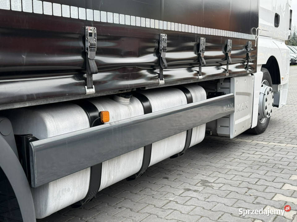 MAN TGX 24440 6X2 E6 Przyczepa GTS PTT18S Tandem bluetooth Widełki