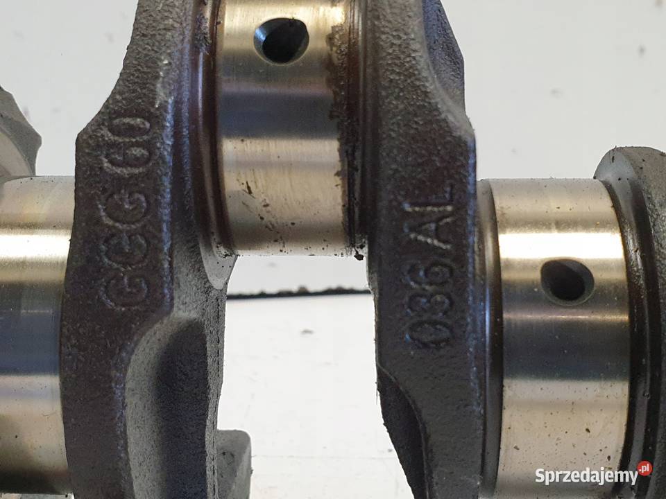 VW Golf V 14 FSI WAŁ KORBOWY GGG60 036AL osobowe Blok silnika
