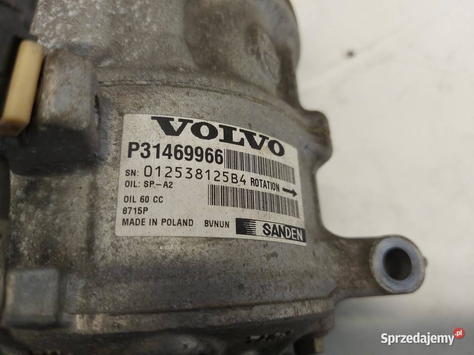 VOLVO XC90 II D5 Kompresor sprężarka Kompresory klimatyzacji