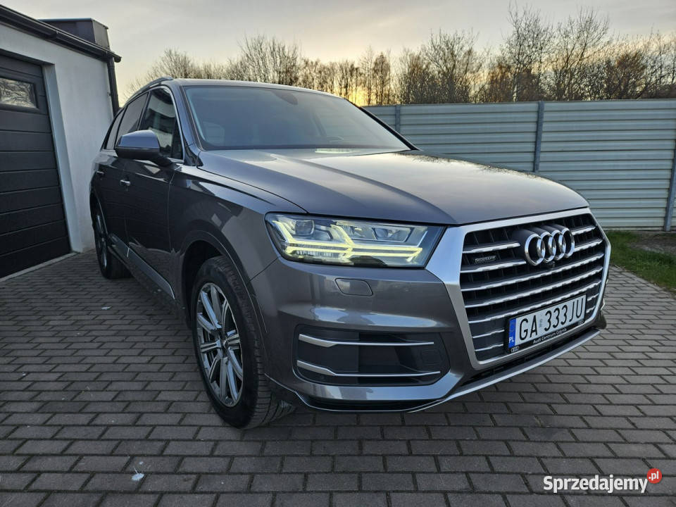 Audi Q7 20 252 virtual BEZWYPADEK bose STAN elektryczne lusterka Gdynia