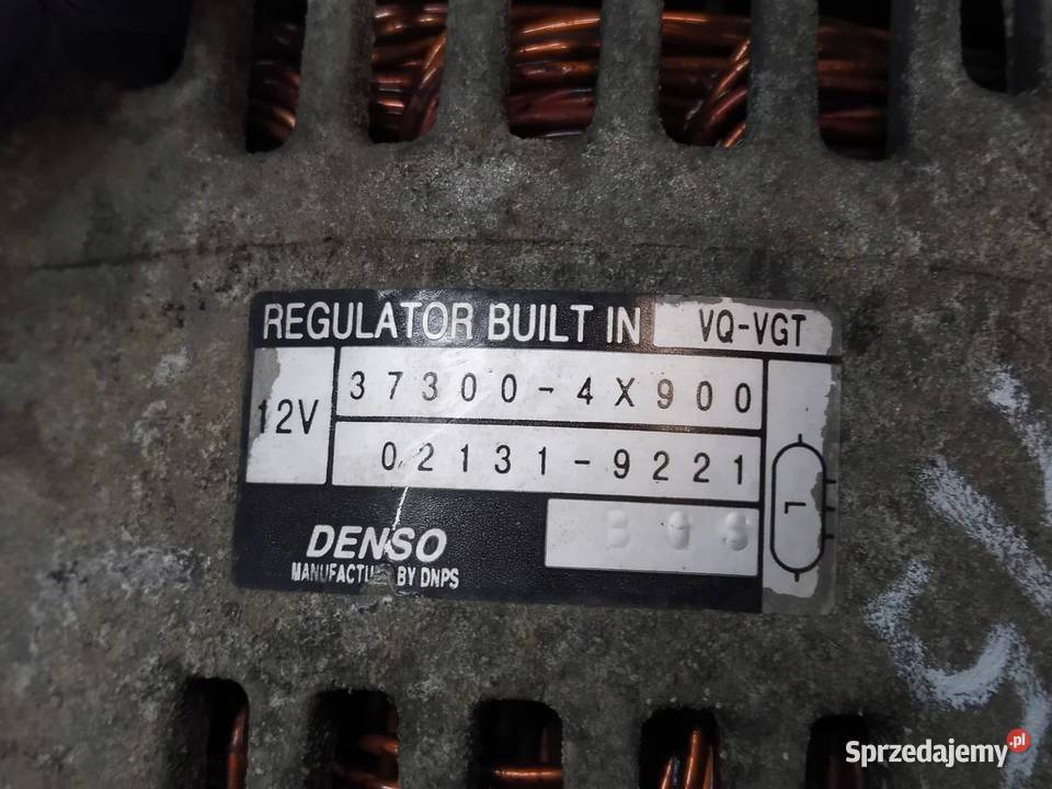 ALTERNATOR 373004X900 021219221 29 CRDI Kia