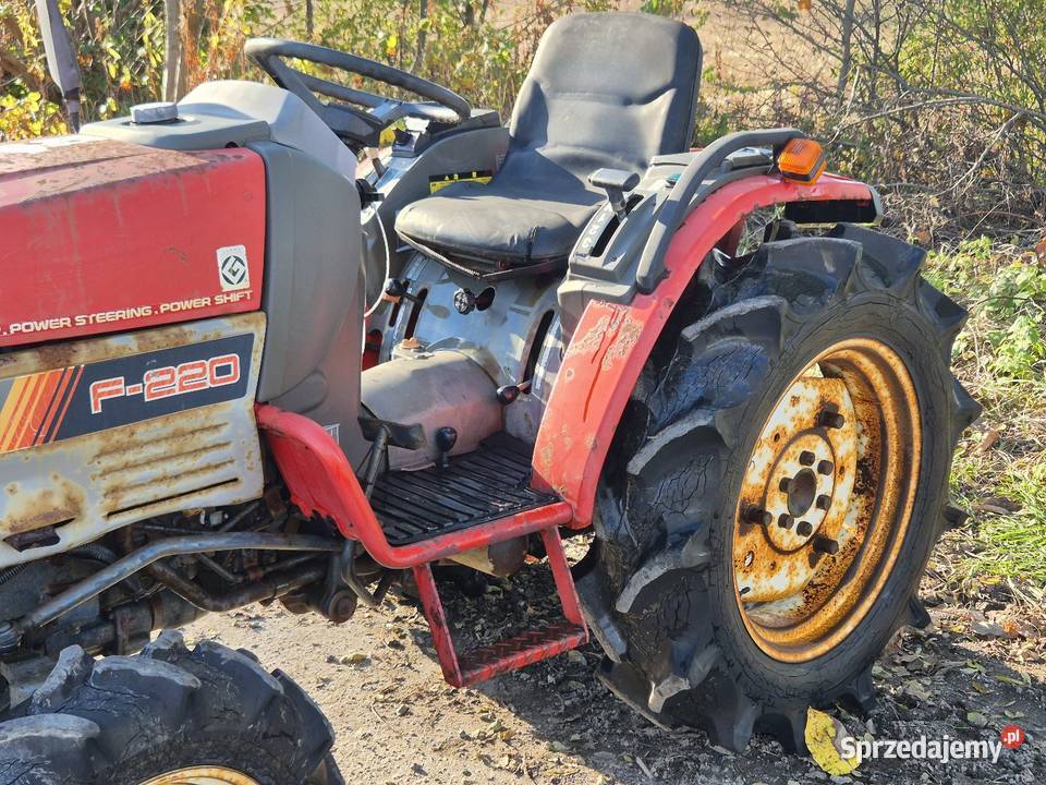 Traktorek traktor YANMAR F220D 22 44 Wspomaganie dolnośląskie Małuszyn