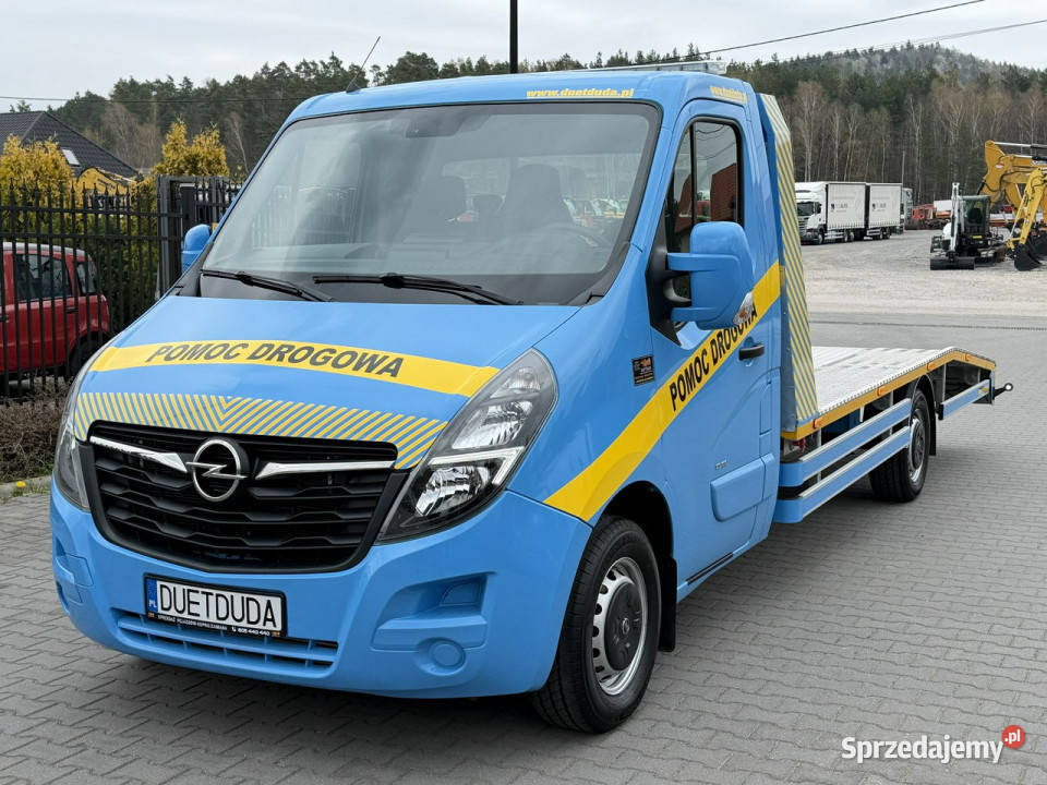 Opel Movano 23 dCi 136 Laweta Pomoc Drogowa Nowy klimatyzacja Opel Widełki