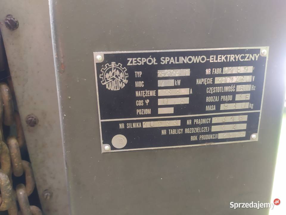 Agregat PAD 20kw SW 266 Nowogard