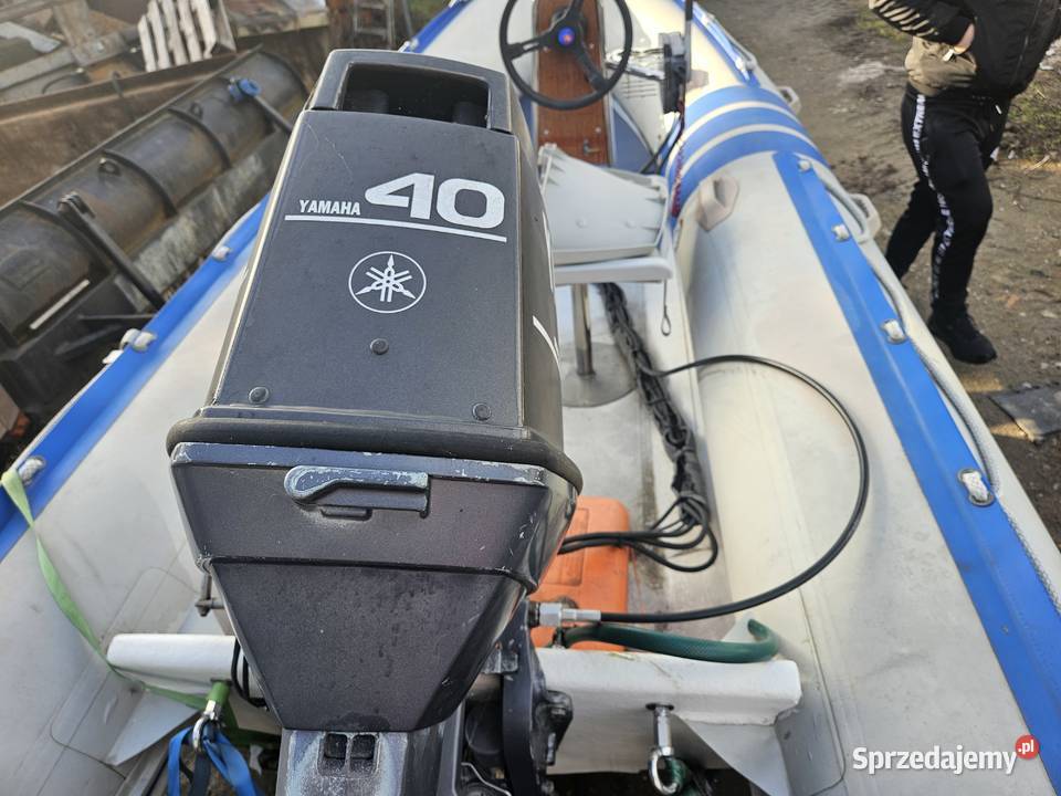 Łódź motorowodna Hybrydowa RIB wielkopolskie Poznań sprzedam