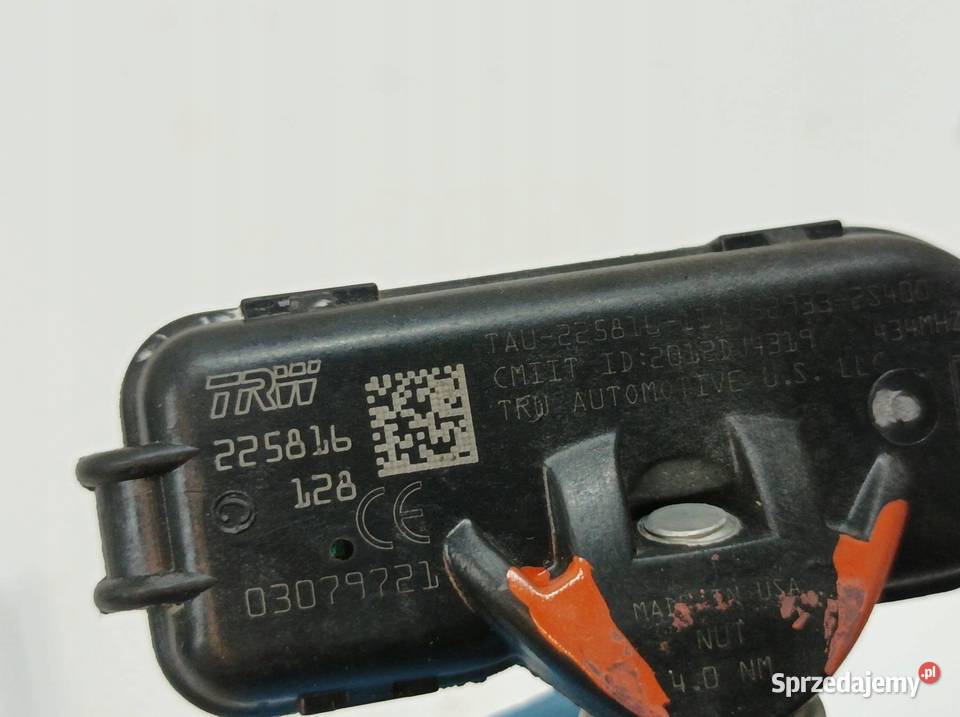 CZUJNIK SENSOR TPMS CIŚNIENIA W OPONACH 225816 Części samochodowe