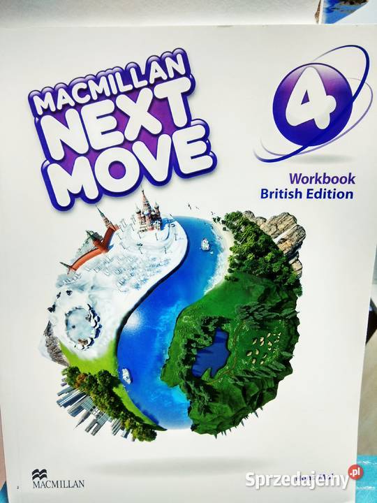 Next move 4 ćwiczenia workbook angielski używane Warszawa