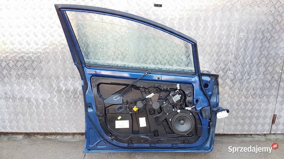 DRZWI LEWE PRZEDNIE FIESTA MK7 LAK C9