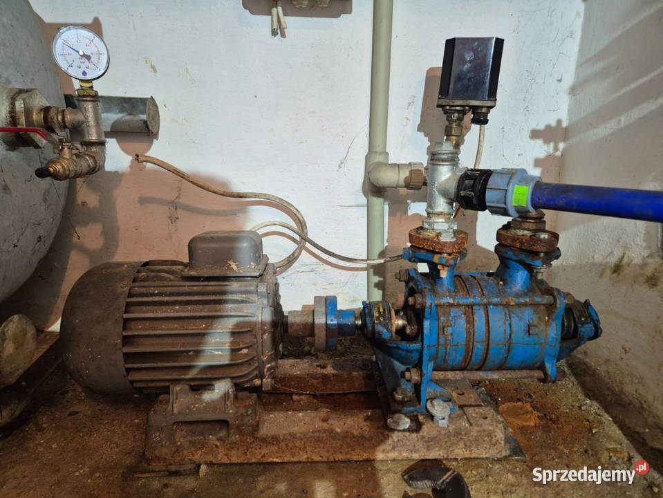 Sprzedam pompę do hydrofora z silnikiem Tarnów