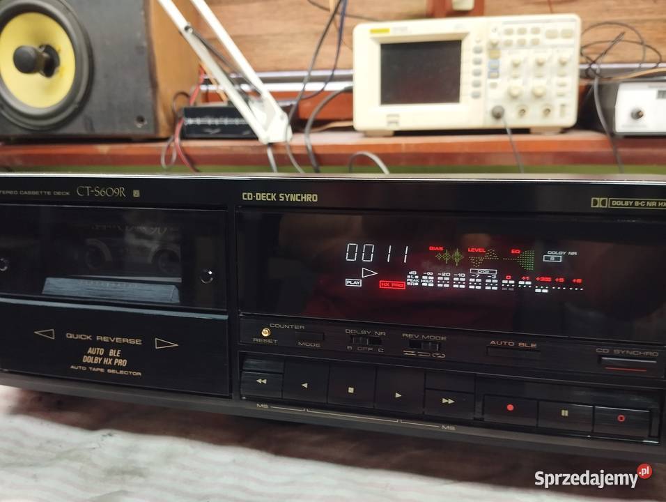 Magnetofon kasetowy HiFi Pioneer CTS609R HX Pro Zabrze