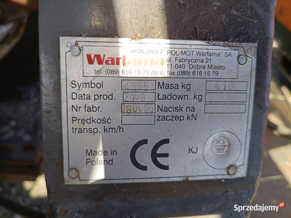 Owijarka do bel warfarma Ostrów Wielkopolski