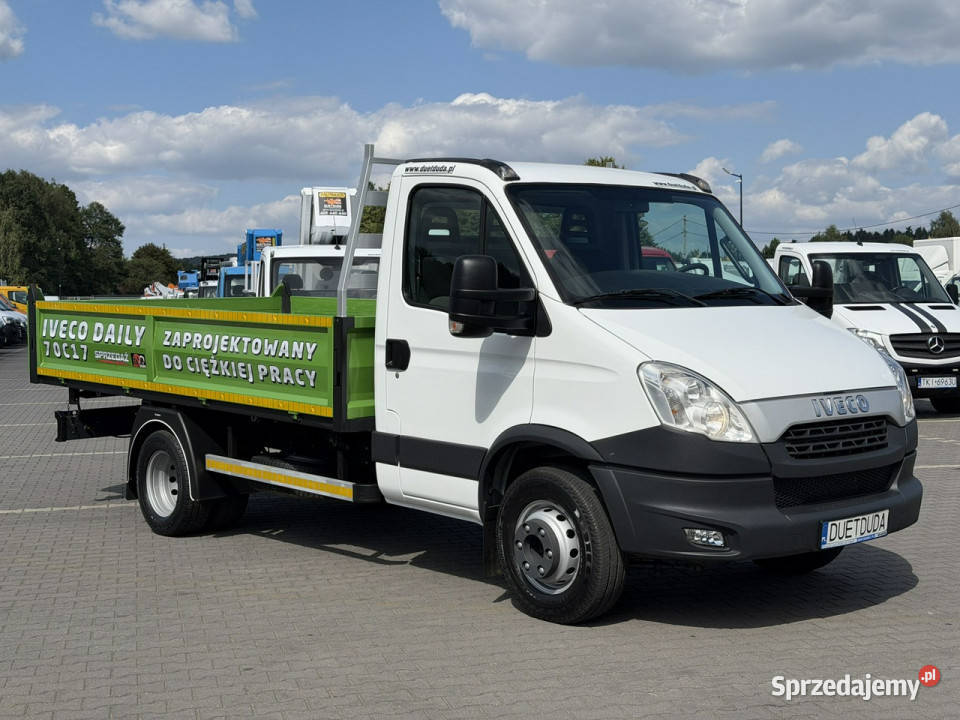 Iveco Daily 70C17 Wywrotka 3stronna z Przystawki diesel świętokrzyskie Widełki