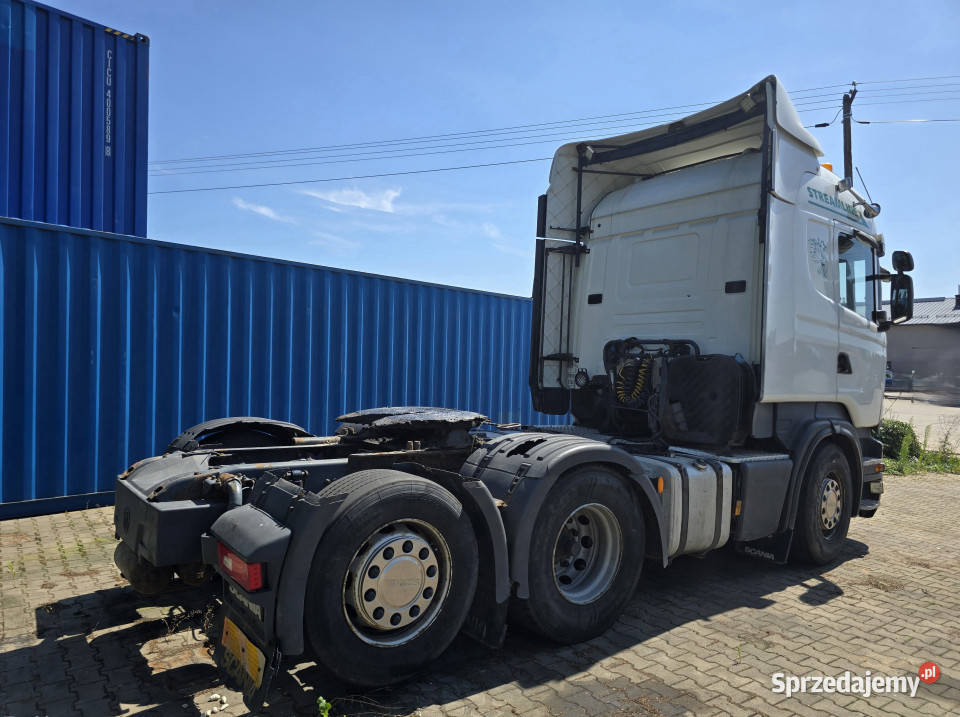Ciągnik siodłowy SCANIA R440 3 osie Rok produkcji 2013 warmińsko-mazurskie Rudolfowo
