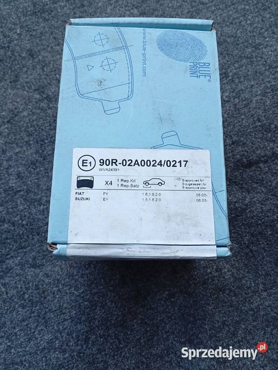 Klocki hamulcowe Blue Print ADK84235 Suzuki Sx4 Układ hamulcowy Łaskarzew