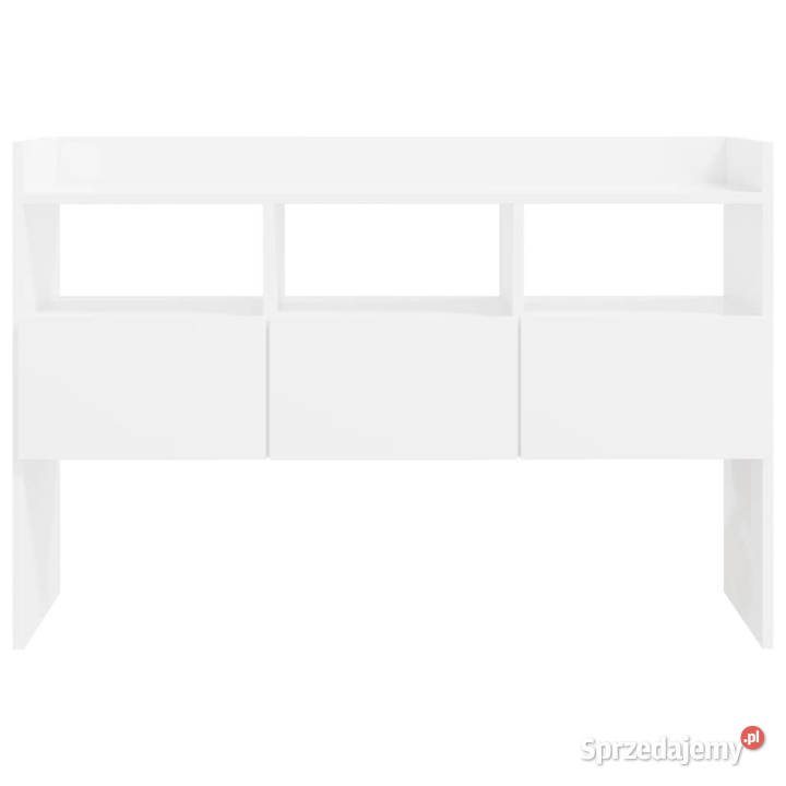 Szafka biała z połyskiem 105x30x70 materiał