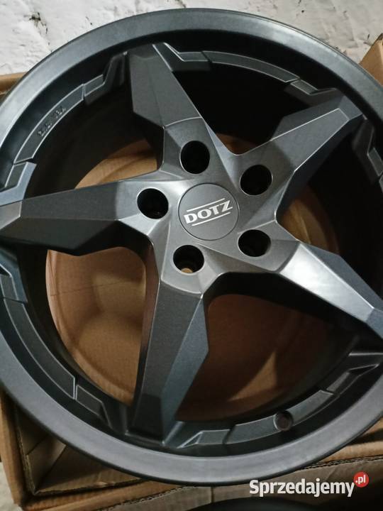 DOTZ TOUGE 8x18 ET48 5x112 GRAPHITE Vw Audi śląskie Bąków