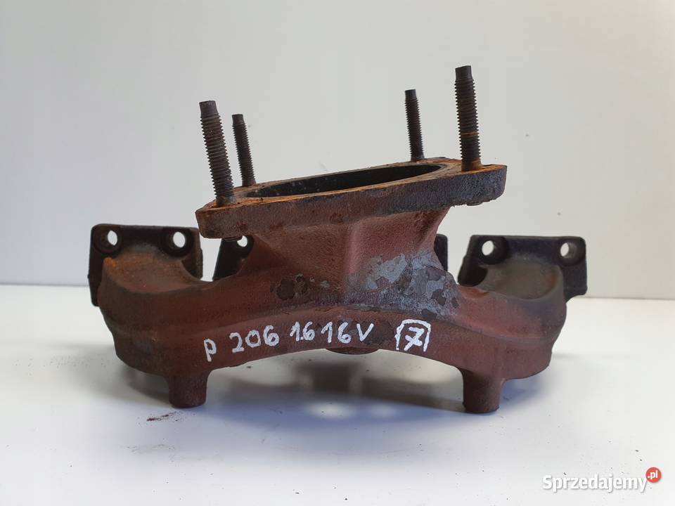 KOLEKTOR WYDECHOWY Peugeot 206 16 16V NFU 109 Rudka