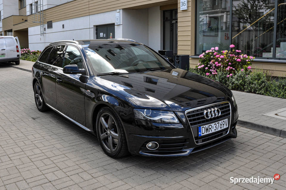 Audi A4 B8 20 TDI 2011 r Sline Alcantara Wrocław