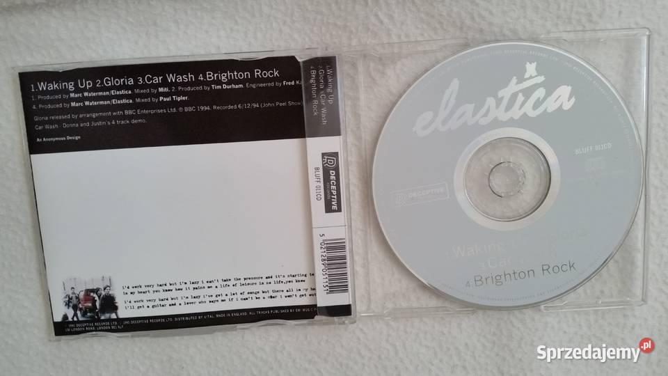 ELASTICA Waking Up Gloria Car Wash Brighton Rock alternatywna Płyty i kasety