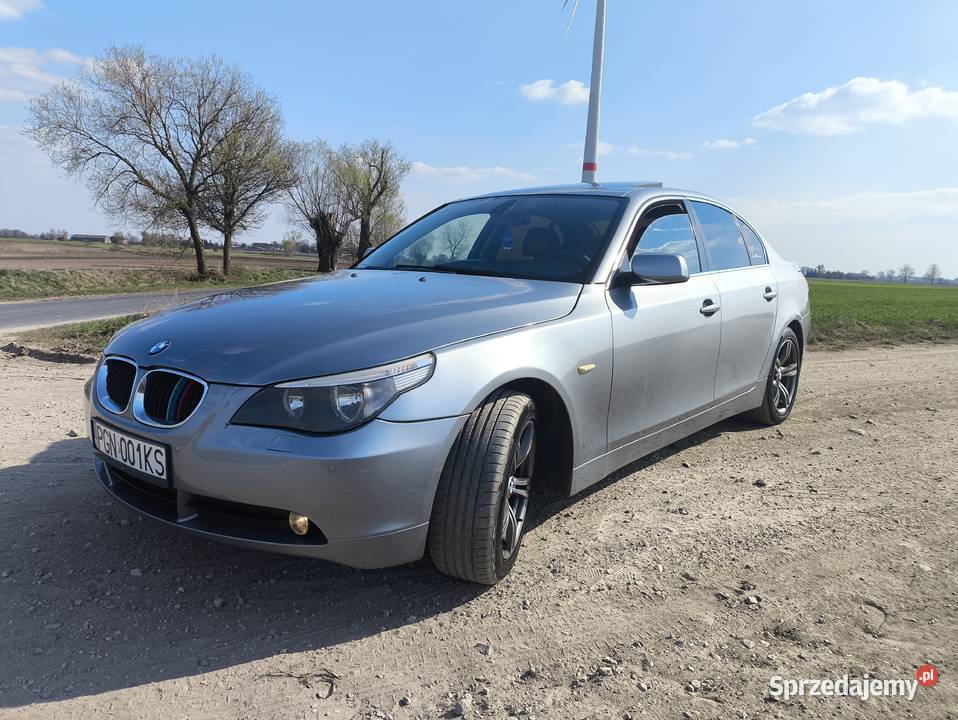 BMW E60 Lpg Rok produkcji 2004 Seria 5 Gniezno