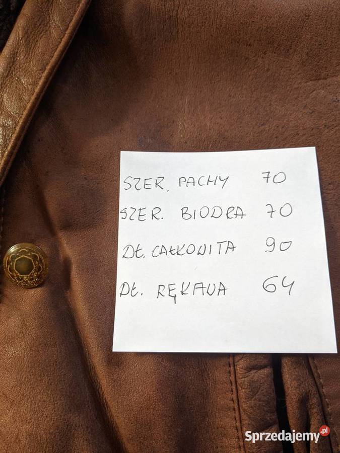 kurtka zimowa skóra naturalna Gina Bacconi Warszawa