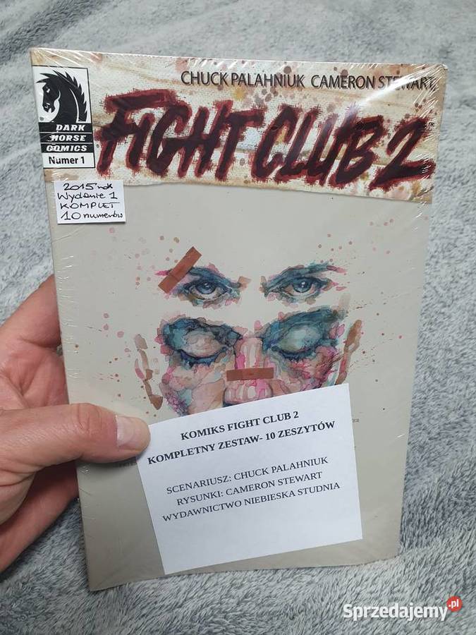 Fight Club 2 komplet 10 komiksów 2015 Gdynia