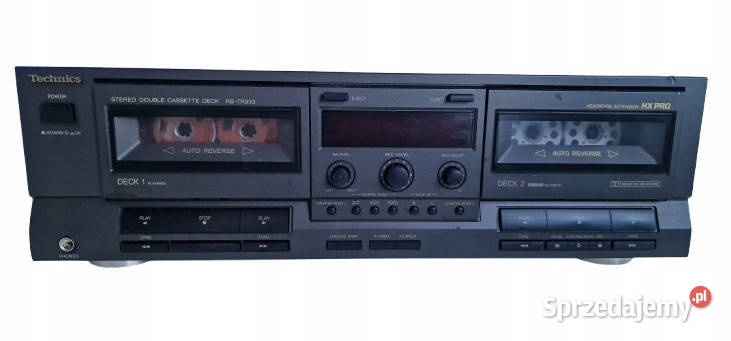 Magnetofon Technics RSTR333 Casette deck 333 Magnetofony Międzychód
