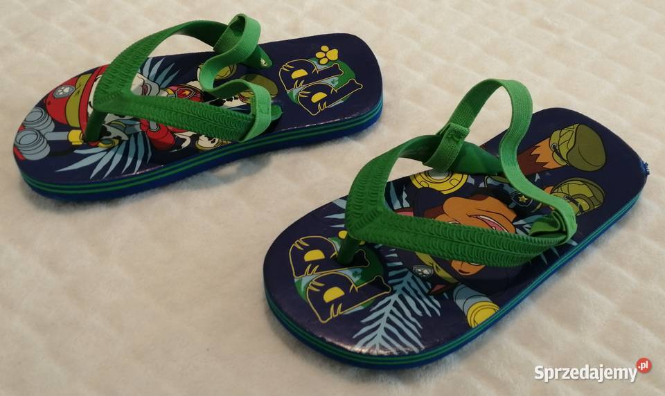 Japonki chłopięce plażowe Psi Patrol CA 2728 chłopiec Czeladź