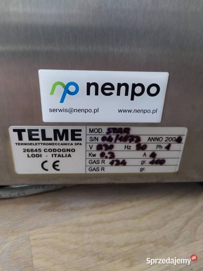 Automat do bitej śmietany STAR 2 CRM TELME Kazuń Polski