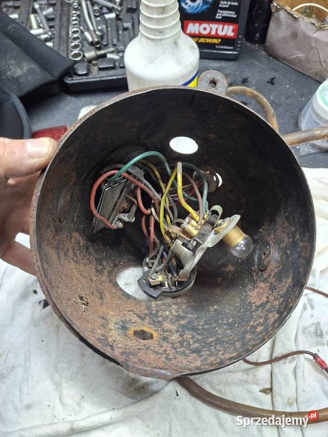 Lampa szkło licznik Shl oryginał zachodniopomorskie sprzedam