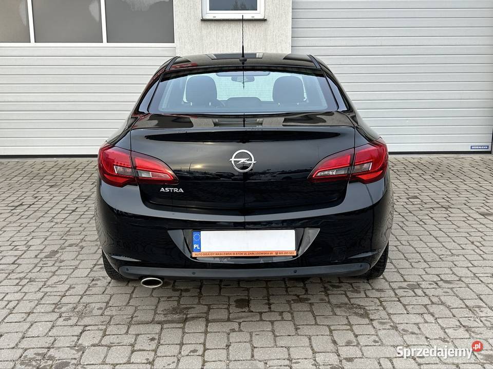 OPEL ASTRA J 14T GAZ LIFT 2017 grudzień podlaskie Białystok