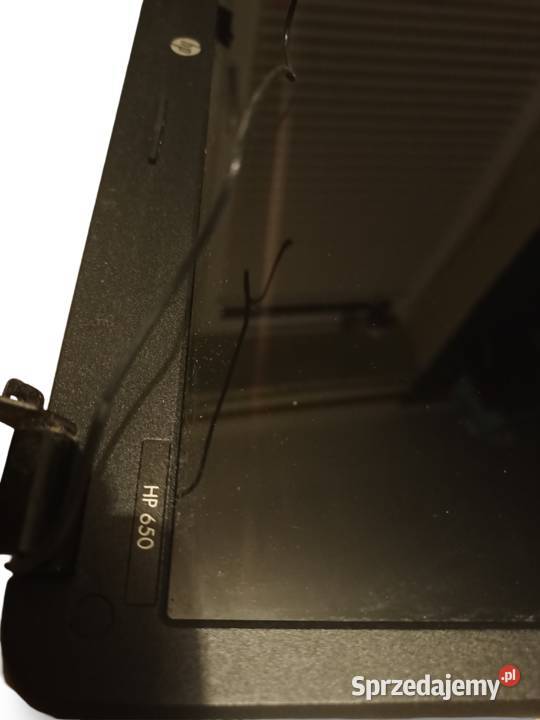 Matryca klapa ramka zawiasy do laptopa HP 650 Kraków