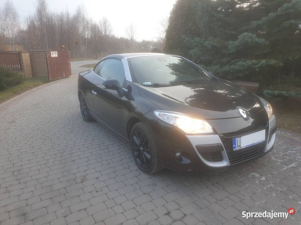 Renault Megane Cabrio 14TB 140 czarny lubelskie sprzedam