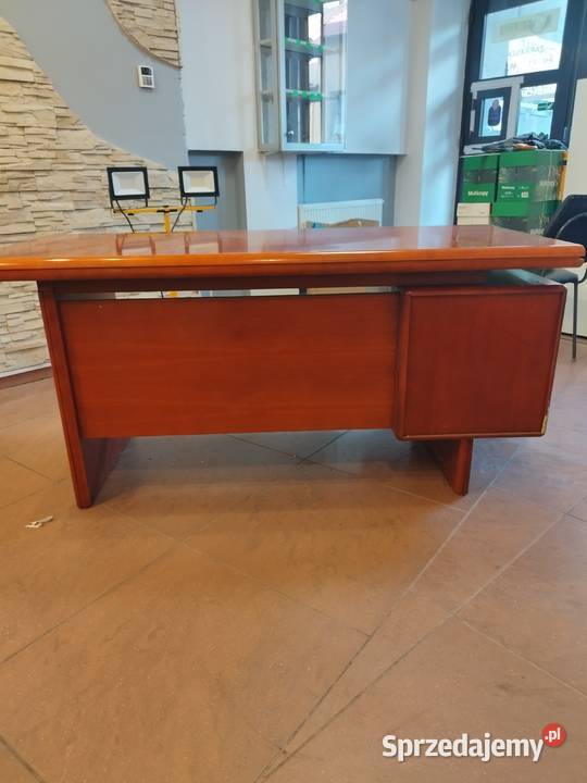 Solidne biurko gabinetowe i stół konferencyjny 75cm Miechów
