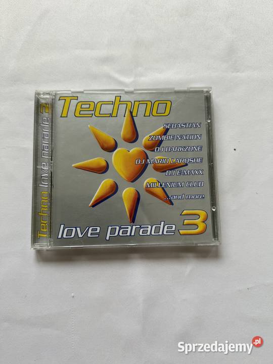 Techno Love Parade part 3plyta CD 1 płyta Lublin sprzedam