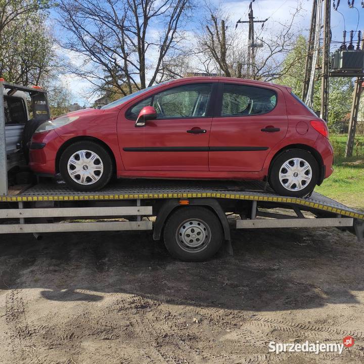 Peugeot 207 uszkodzony silnik łódzkie Pabianice