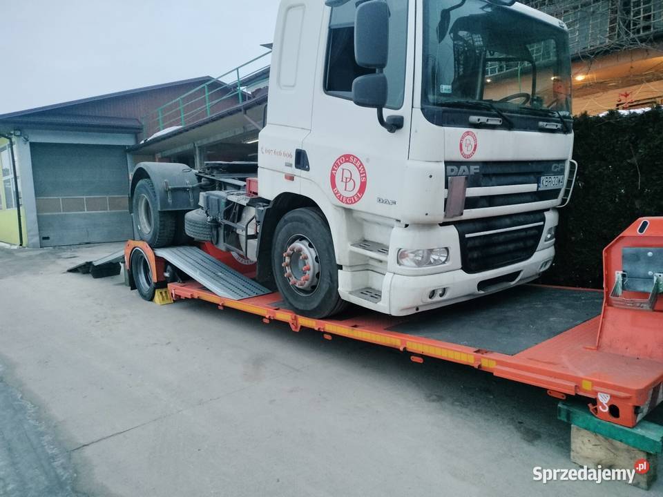 Naczepa niskopodłogowa specjalna laweta Brzesko sprzedam