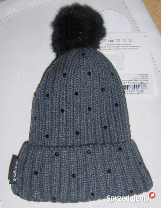 Damska czapka zimowa Viking Szara NOWA