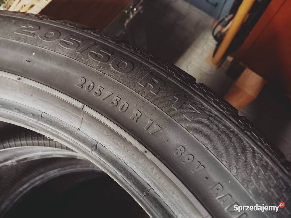 Komplet opon 2055017 Continental 205 Wolsztyn sprzedam