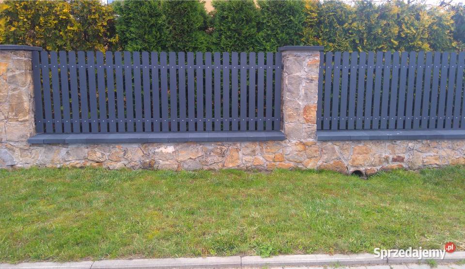 Sztachety metalowe ocynkowane malowane proszkowo Kiełczygłów