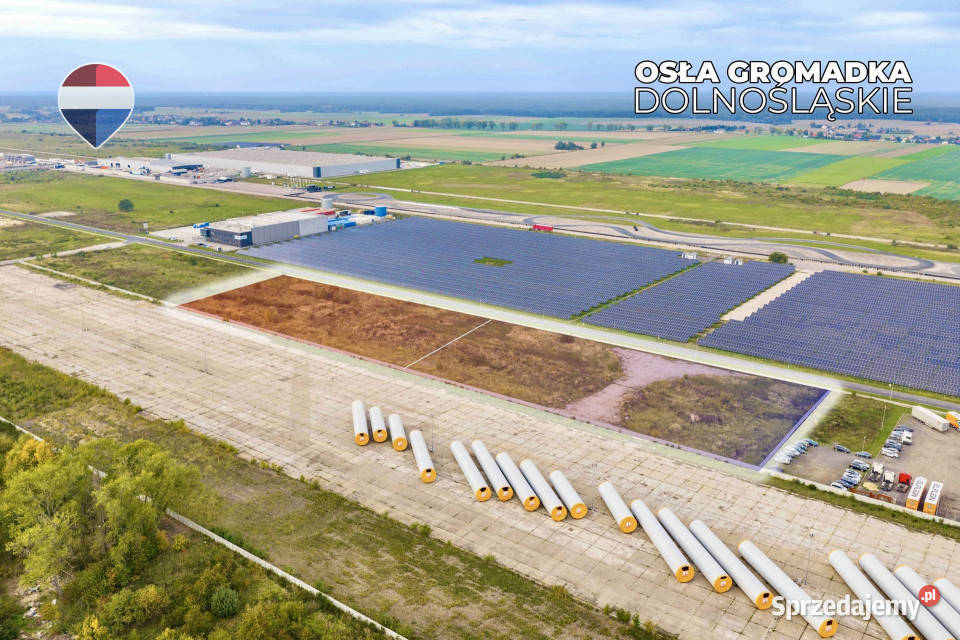 Działka inwestycyjna z PnB A4 23812 m dolnośląskie Osła