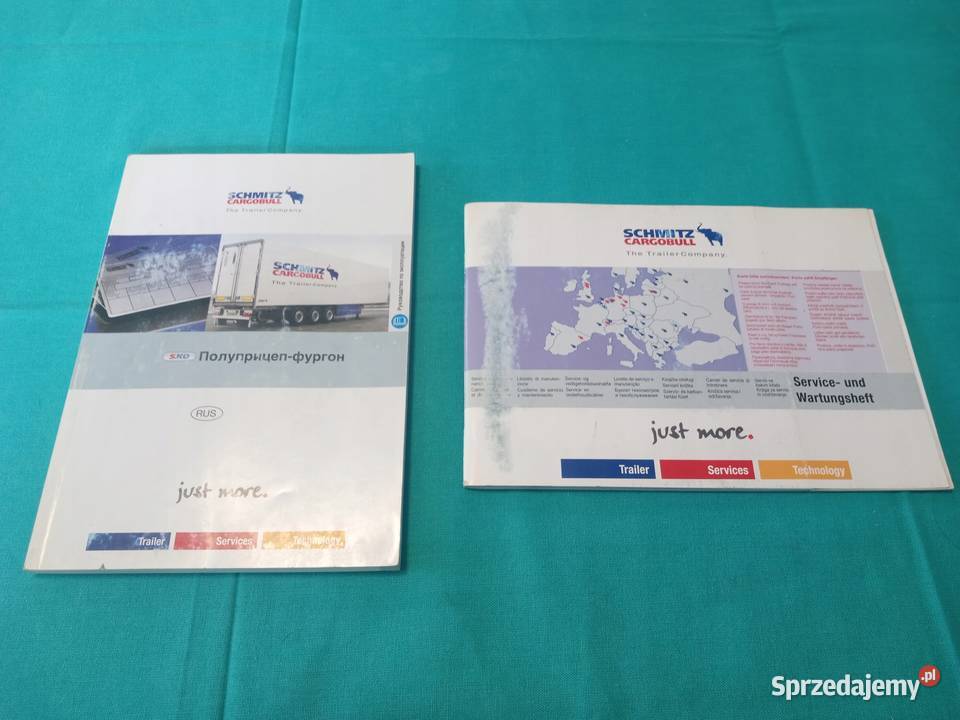 SCHMITZ Naczepa CHŁODNIA SKO 24 L Instrukcja Łódź