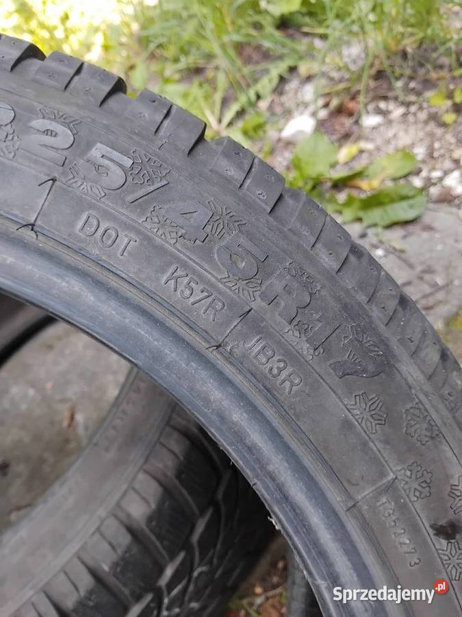 Opony zimowe dunlop 225 45 17 zima sprzedam