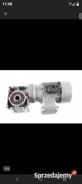 Sprzedam silnik razem z reduktorem mazowieckie Żyrardów sprzedam