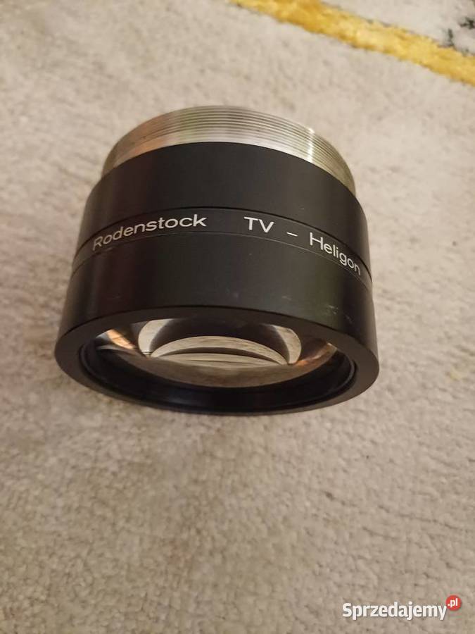 Obiektyw Rodenstock Tv Heligon1075 f50 Obiektywy Lublin sprzedam