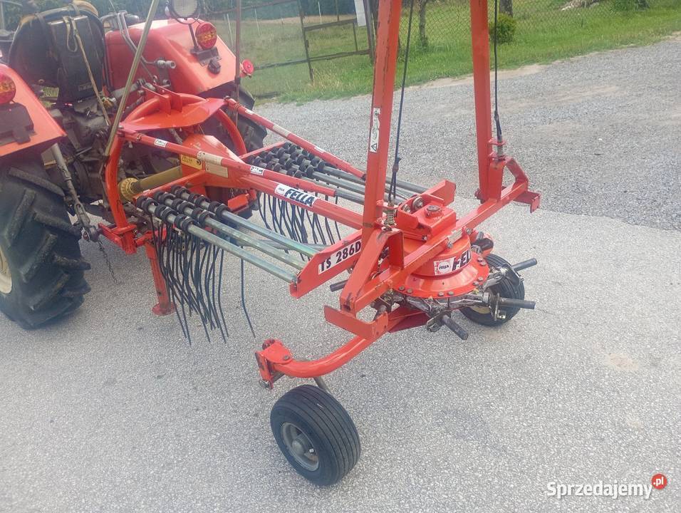 Zgrabiarka karuzelowa fella ts 286 dn super stan nieuszkodzony Łagów