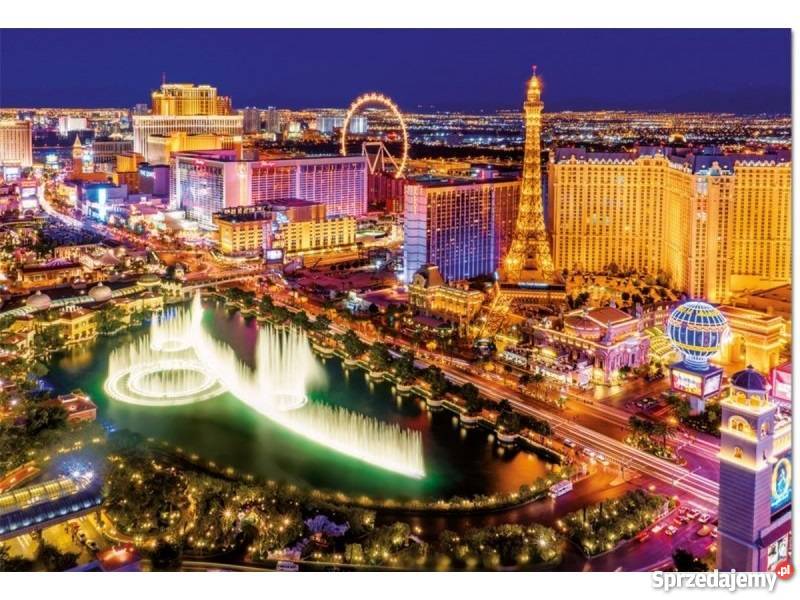 Puzzle Las Vegas Neonowe 1000 el Papier Mogilany sprzedam