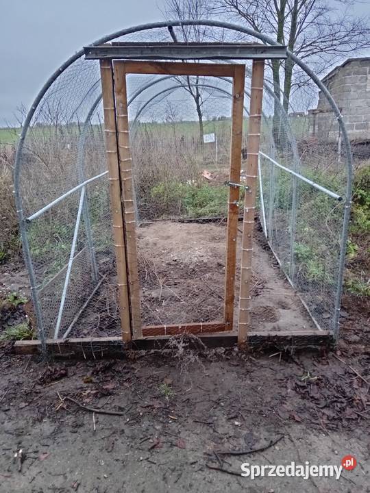 Woliera 3x2 kury kurczaki kaczki króliki Działyń