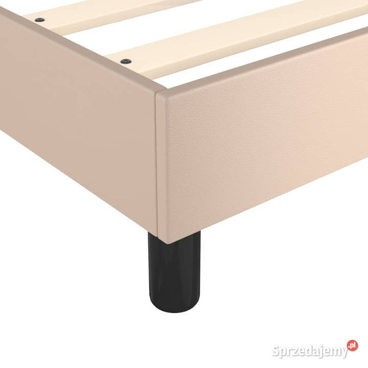 Łóżko kontynentalne z materacem cappuccino 90cm