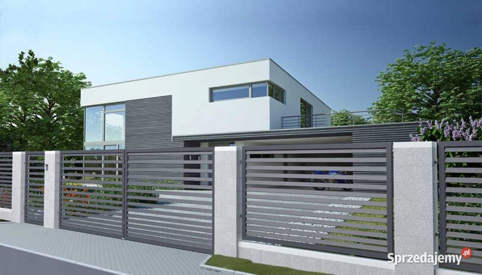 Brama dwuskrzydłowa POLBRAM 4m x 15m OCRAL Bramy Miechów